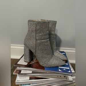 Steve Madden Sparkle Boots Size 6